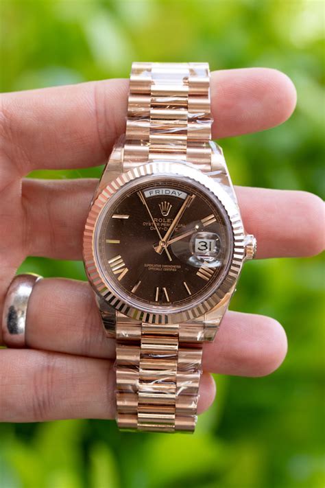 rolex day date 40 review|Rolex Day-Date 40 everose.